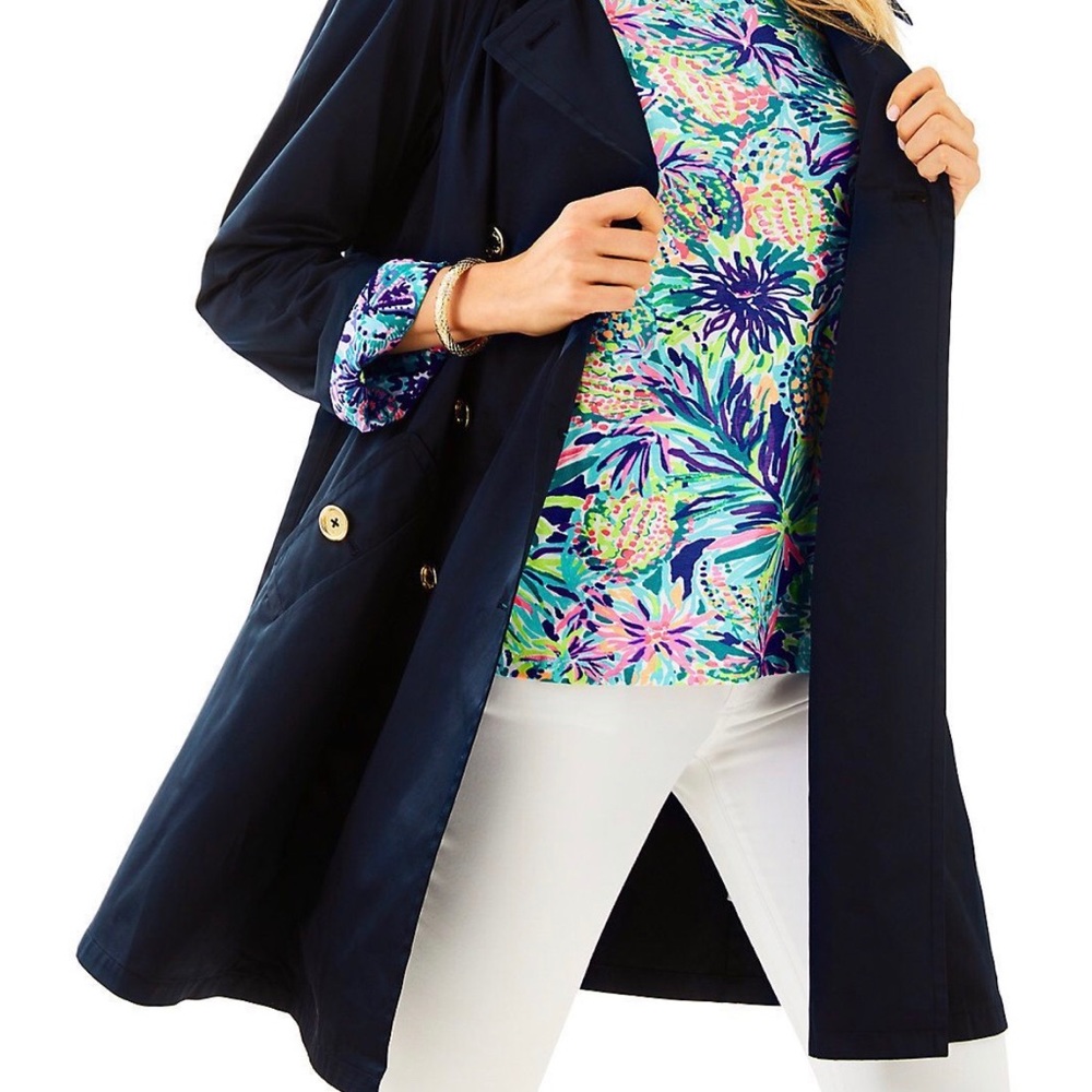 Lilly Pulitzer Qynn Trench Coat